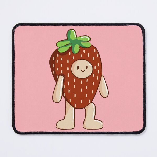 Item preview, Strawberry Guy in Pink/Red designed and sold by InkyDoodleDoo.