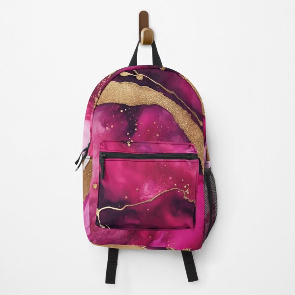 Item preview, deep pink and gold design designed and sold by Sanskrati.