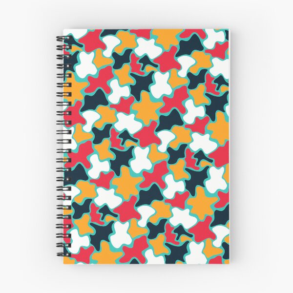 Aperçu de l'œuvre Modèle de blobs colorés créée et vendue par PatternsPalette.
