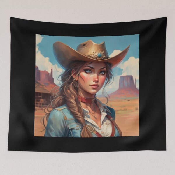Item preview, Cowgirl designed and sold by ArtCraftLab.