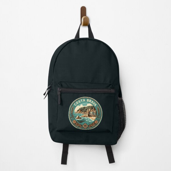Item preview, Costa Brava Spain Travel Art Badge designed and sold by KrisSidDesigns.
