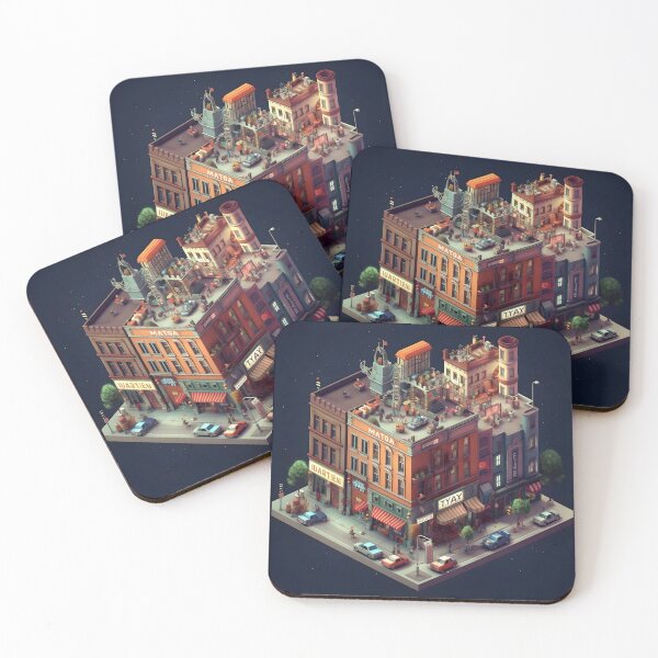 Item preview, Isometric New York City - NYC #6 designed and sold by VictorSchell.