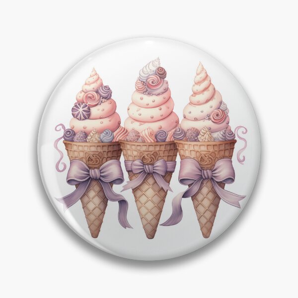 Item preview, Coquette Aesthetic Ice Cream Cone designed and sold by CozyLightsStore.
