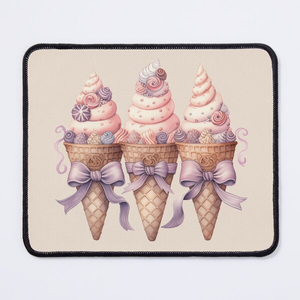 Item preview, Coquette Aesthetic Ice Cream Cone designed and sold by CozyLightsStore.