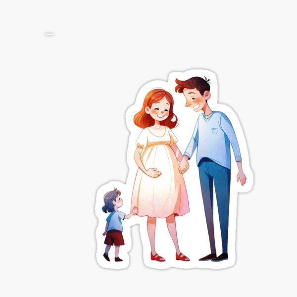 Item preview, Happy Family - Family Embrace designed and sold by Animepic222.