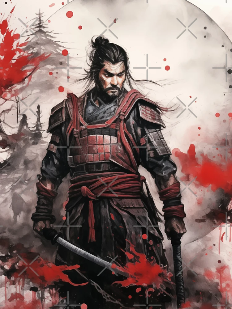 Thumbnail 4 of 4, iPhone Case, Samurai designed and sold by Rtymer.