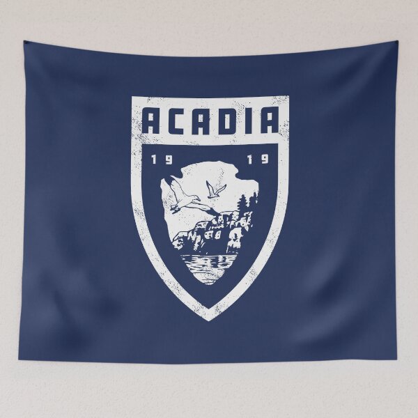Item preview, Vintage Acadia National Park - Arrowhead Badge designed and sold by deadmansupplyco.