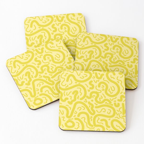 Item preview, Pastel Swirl Pattern- Sour Lemon designed and sold by SilviaGriceArt.