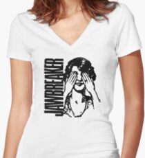 Jawbreaker Vintage Girl Women's Fitted V-Neck T-Shirt