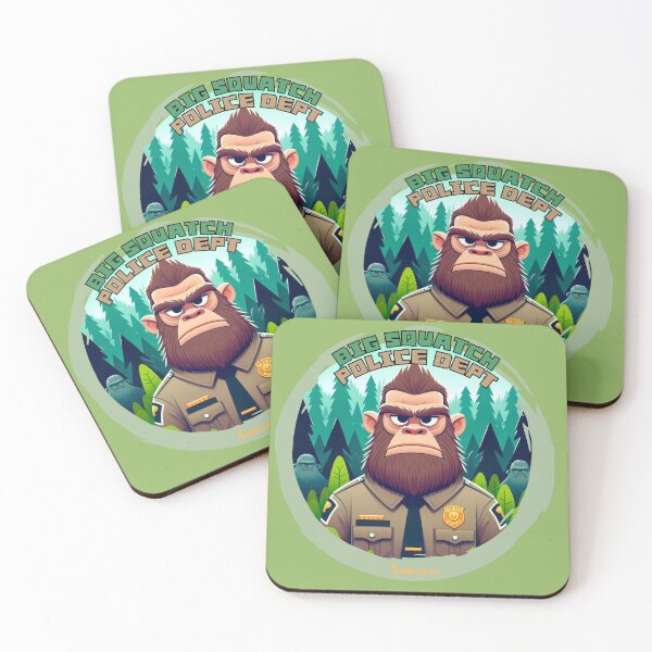 Item preview, Sasquatch Big Squatch Police Dept designed and sold by shellkie.