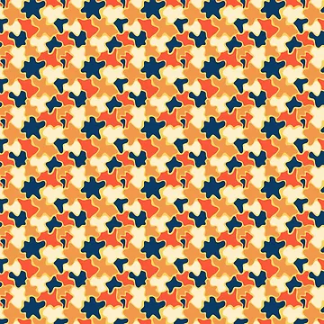 Artwork thumbnail, Multi-Colored Blobs Pattern by PatternsPalette