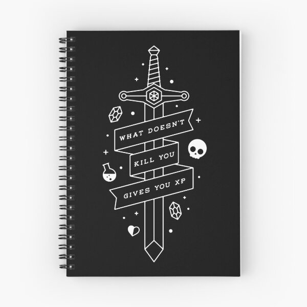 Item preview, What Doesn't Kill You Gives You XP designed and sold by thedesigngarden.