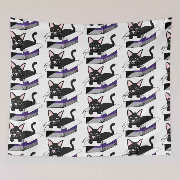 Item preview, Kitty Content in Their Identity designed and sold by HarveyHandcraftsandDesigns.