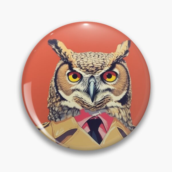 Item preview, Irritable Owl - The Inspector designed and sold by luvandsocial.