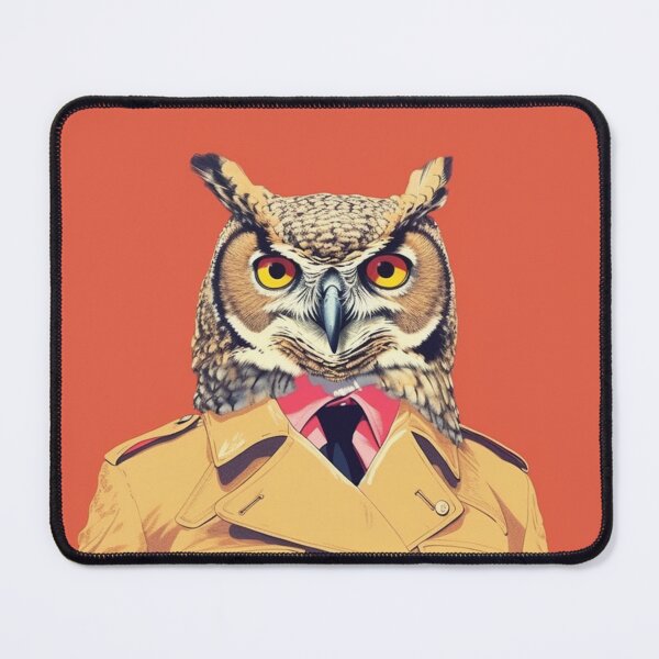 Item preview, Irritable Owl - The Inspector designed and sold by luvandsocial.
