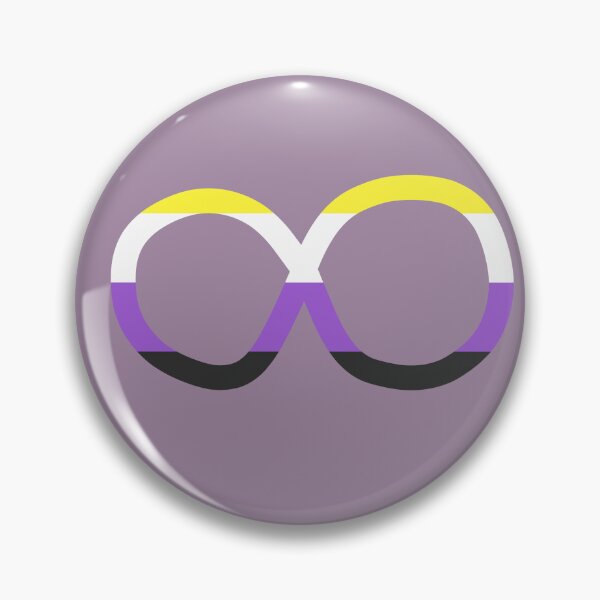 Item preview, Nonbinary is Infinite designed and sold by TheVioletWitch.