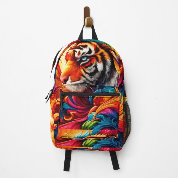 Item preview, Tiger in profile between Ink Fusion colors designed and sold by FusiTink.