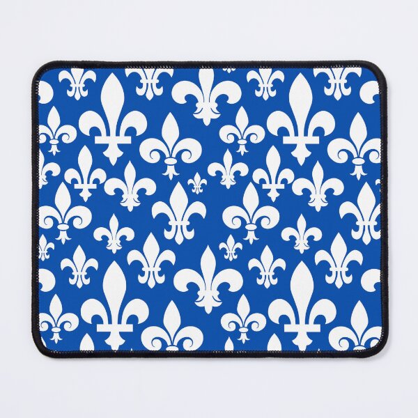 Item preview, Quebec fleur de lys blanc sur fond bleu designed and sold by FatBirdie.