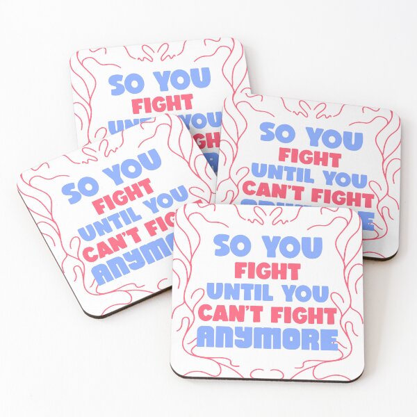 Item preview, So You Fight Until You Can't Fight Anymore designed and sold by ZenStitchMotifs.