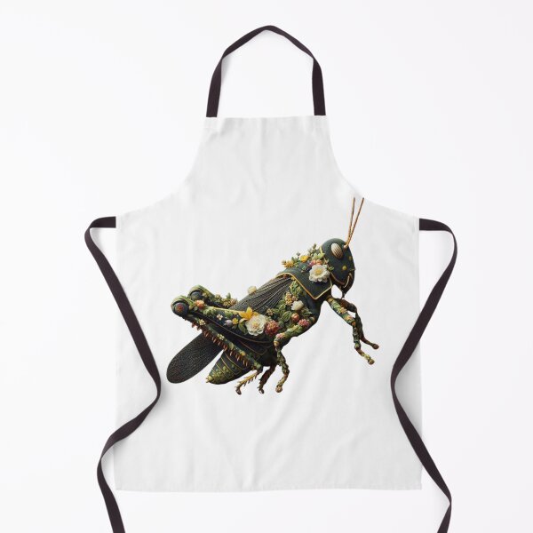 Item preview, Grasshopper - Exquisite Floral Artwork designed and sold by MiszungART.
