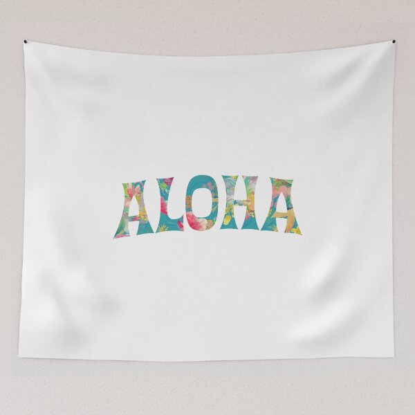 Item preview, Aloha in Tiki Style with Pineapples designed and sold by PixDezines.
