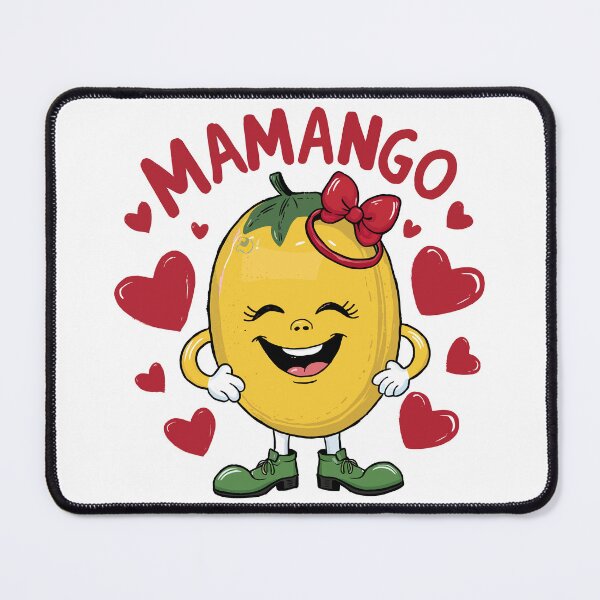 Item preview, Mamango Cute Mango Character designed and sold by Quirky Shirts.