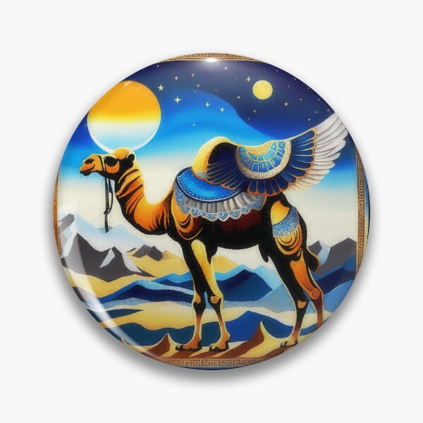 Item preview, Winged Magical Camel v2 designed and sold by Helios Be. Lavsh.