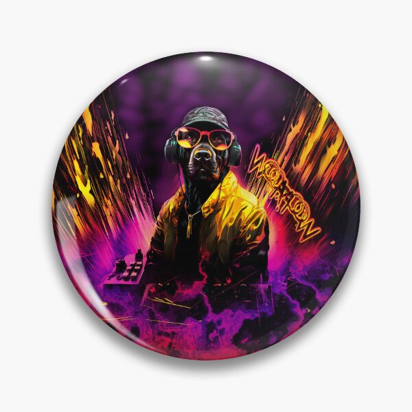 Item preview, Stylish DJ dog designed and sold by Woof-WoofSK.