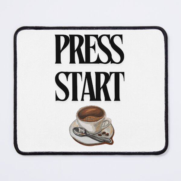 Item preview, Best selling - Press start (Coffee) T-shirt designed and sold by Smart-designer.