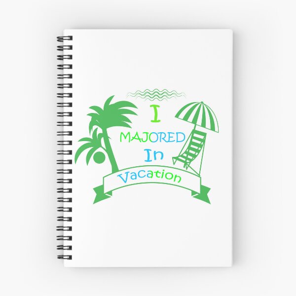 Item preview, i majored in vacation designed and sold by BENBHicham.