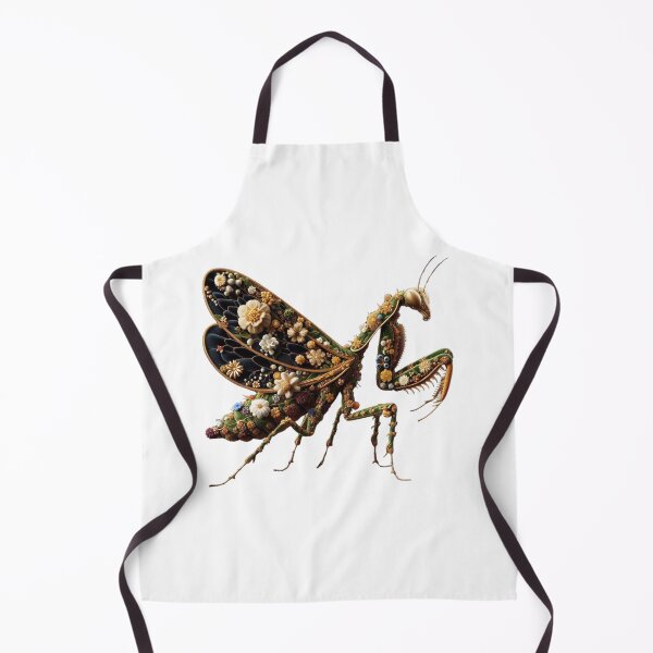 Item preview, Floral Mantis Artwork - Unique Botanical Insect Design designed and sold by MiszungART.