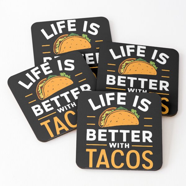 Item preview, Life is Better with Tacos designed and sold by Quirky Shirts.