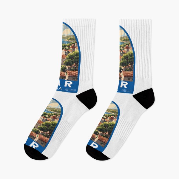 Item preview, Hvar Croatia Travel Art Emblem designed and sold by KrisSidDesigns.