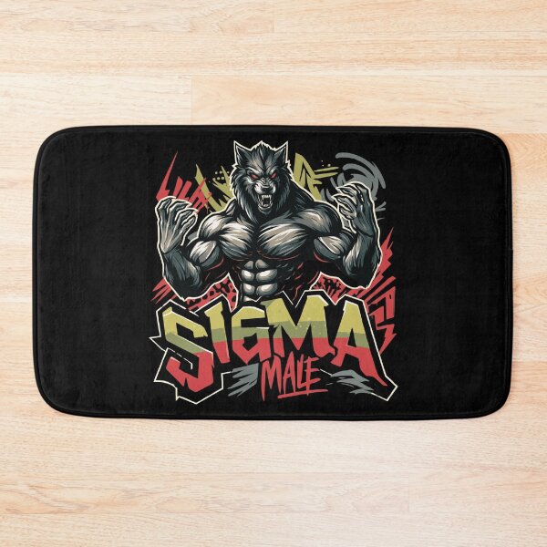 Item preview, Sigma Male Wolf Funny Sarcastic Quotes Witty Jokes designed and sold by Chmielayka.