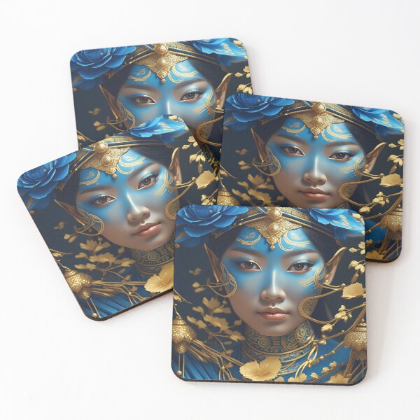 Item preview, Asian Goddess Portrait n°5 designed and sold by Grafik-Ai-Art.