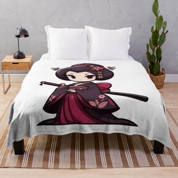 Item preview, Demure and deadly geisha samurai designed and sold by DudzDesignz.