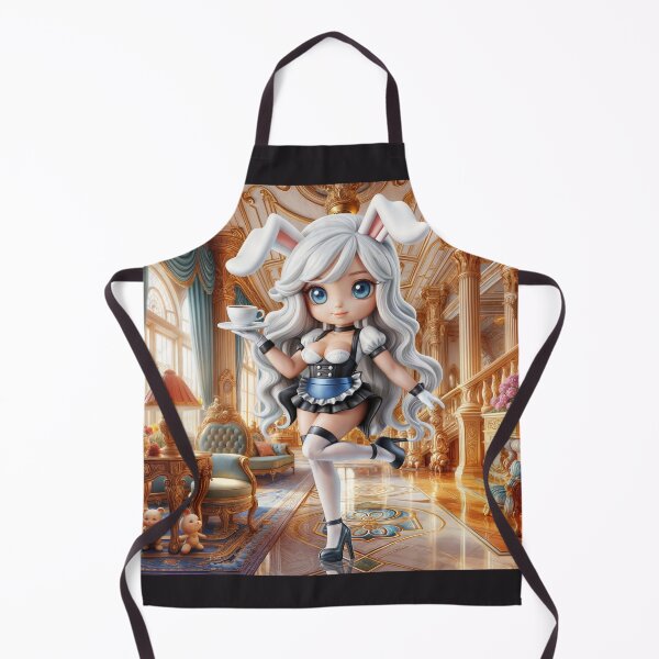 Item preview, Furry Maids Chibi White Rabbit Charlotte designed and sold by CHIBI_POPZ.