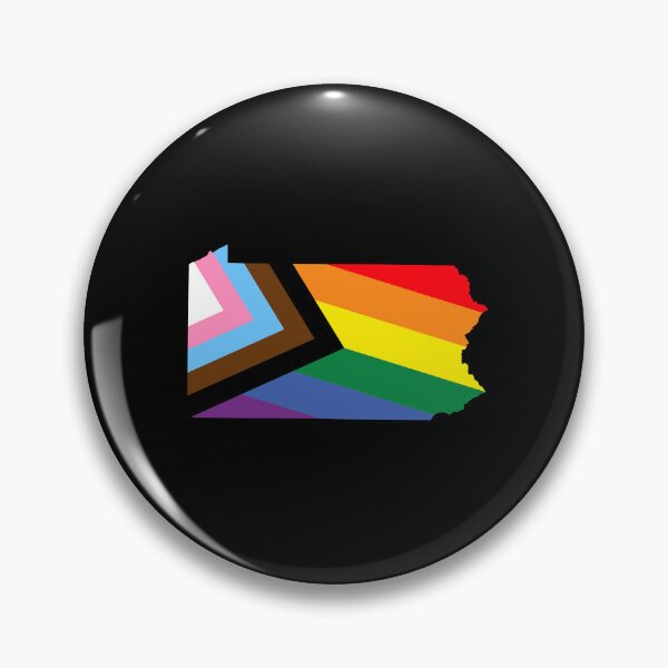 Item preview, Pennsylvania Progress Pride Flag - LGBTQ Rainbow Flag designed and sold by shaggylocks.