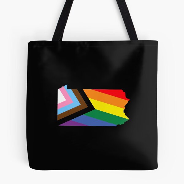 Item preview, Pennsylvania Progress Pride Flag - LGBTQ Rainbow Flag designed and sold by shaggylocks.