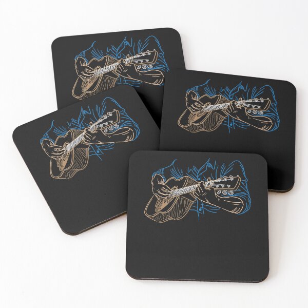Item preview, Acoustic Guitar Player Drawing Funny Guitarist or Band Gift designed and sold by Captain Mood.