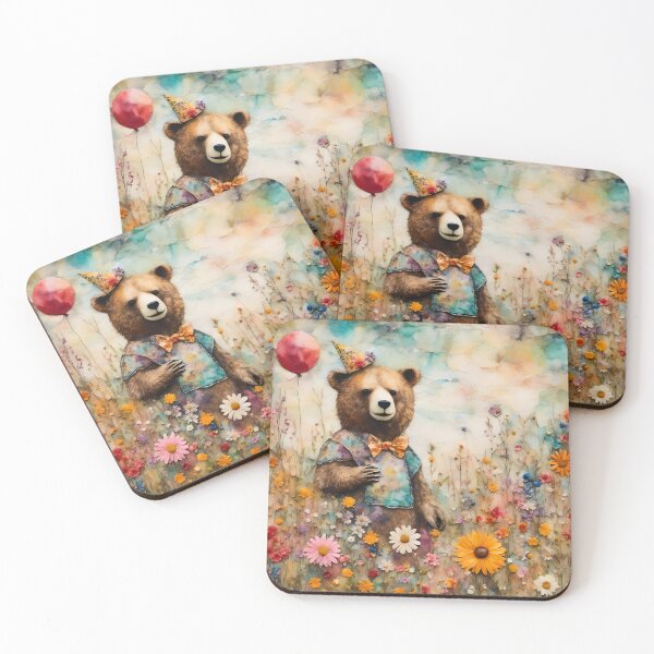 Item preview, Adorable Circus Bear designed and sold by Angelandspot.