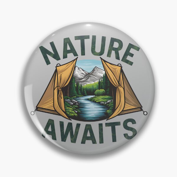 Item preview, Nature Awaits Hiking and Camping designed and sold by Little Designs.