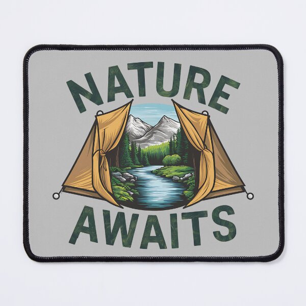 Item preview, Nature Awaits Hiking and Camping designed and sold by Little Designs.