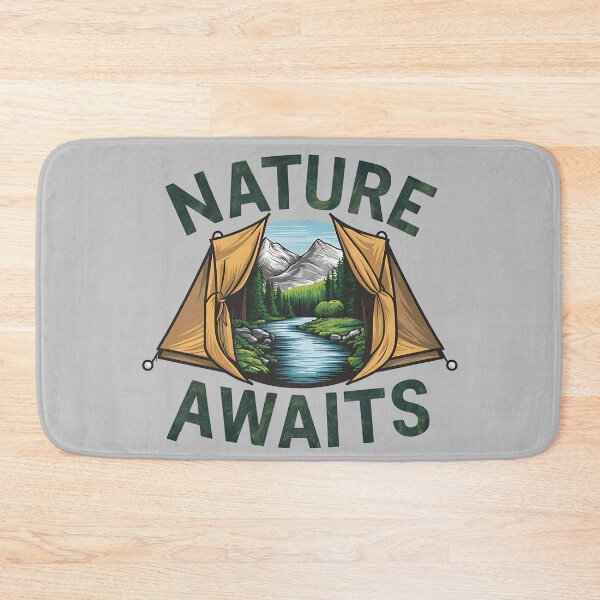 Item preview, Nature Awaits Hiking and Camping designed and sold by Little Designs.