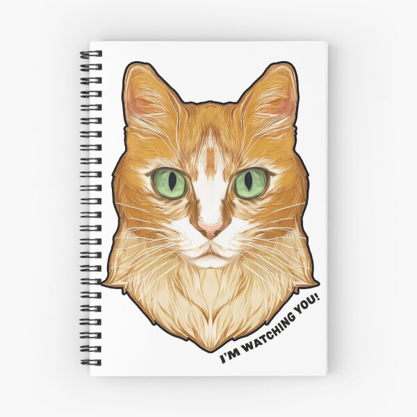 Item preview, Cat (I'm watching you!) designed and sold by PurpleAnt.