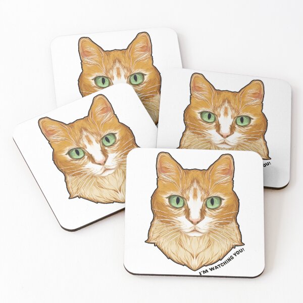 Item preview, Cat (I'm watching you!) designed and sold by PurpleAnt.