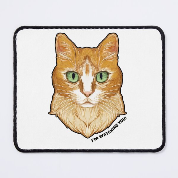 Item preview, Cat (I'm watching you!) designed and sold by PurpleAnt.