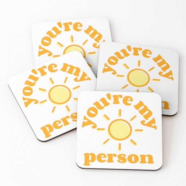 Item preview, You're My Person Quote with Sun designed and sold by ZenStitchMotifs.