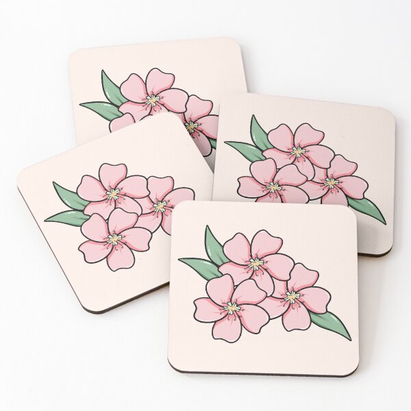 Item preview, Pink Spring Blossom Floral Pattern designed and sold by CreativeDraws42.