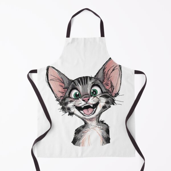 Item preview, Joyful Kitten Portrait designed and sold by FatGiantCat.
